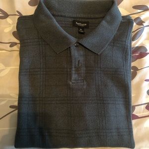 Van Heusen Flex Windowpane Polo Shirt